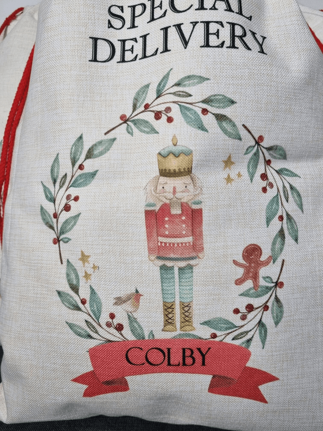 Personalised Large Santa Sack 50x68cm