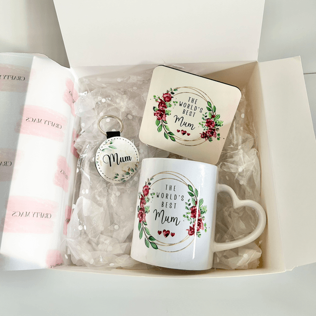 Gift Box - World&#039;s Best Mum - No Text on Box